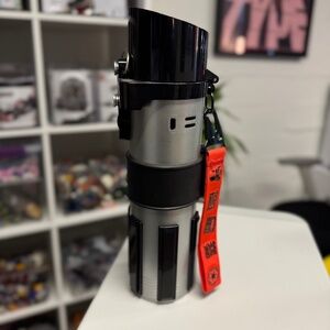 Lights Saber Action! Disney Parks Darth Vader Light Saber Water Bottle (Unused)